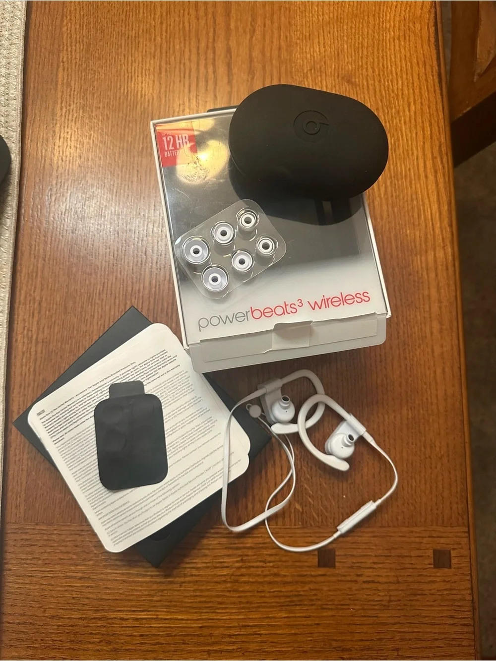 Brand new in box Beats by Dre Powerbeats3 Wireless Earbuds — White